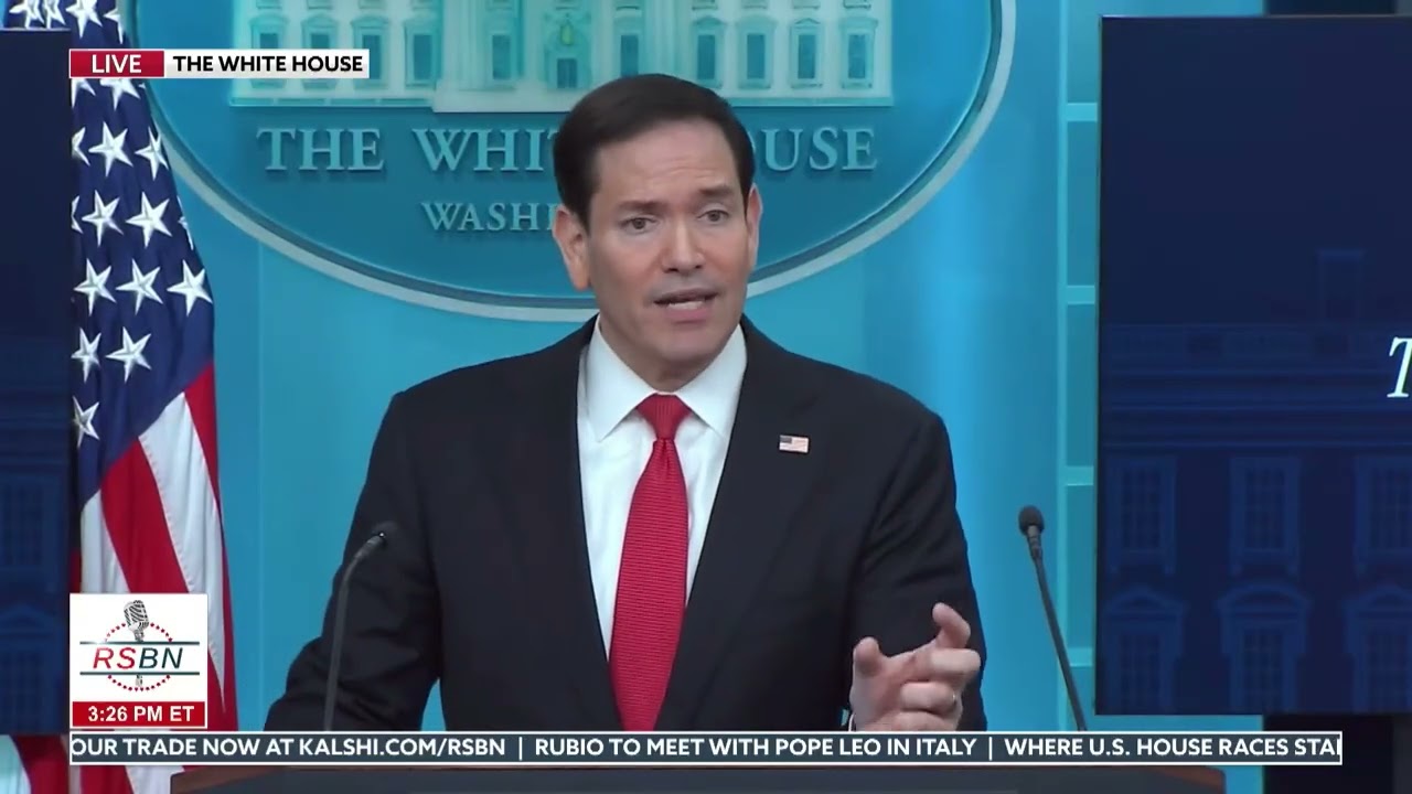 WATCH: Secretary Rubio Answers Questions on Pope Visit, Cuba, and More - 05/05/26