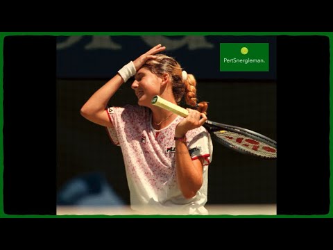 HALF VERSION Seles vs Kschwendt 1991 Australian Open 1st SET+