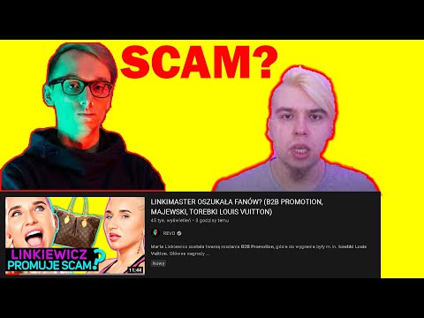 MANDZIO OGLĄDA FILM REVO: LINKIEWICZ REKLAMUJE SCAM?