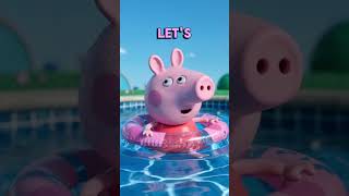 Peppa&#39;s Pool Roast Party! 💦 #peppa #peppapig #pig
