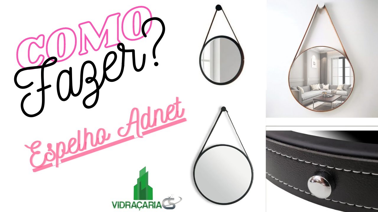 COMO FAZER UM ESPELHO ADNET EM CASA? - FAÇA VOCÊ MESMO