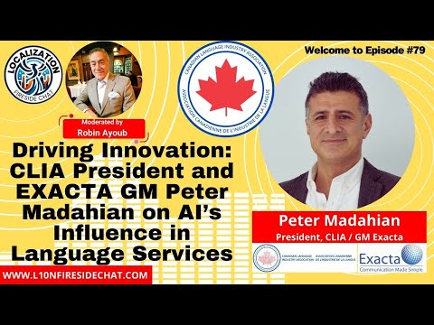 Episode #79 Peter Madahian, CLIA President and EXACTA GM, on AI and the Future of Interpretation