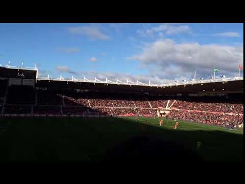Middlesbrough vs Sunderland 5/11/17 - "You're shit and you know you are"