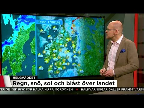 Helgens väder bjuder på extra allt - Nyheterna (TV4)