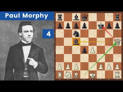 Meek vs Morphy | Contrattacco Fortissimo! | Partite Commentate di Scacchi : Paul Morphy