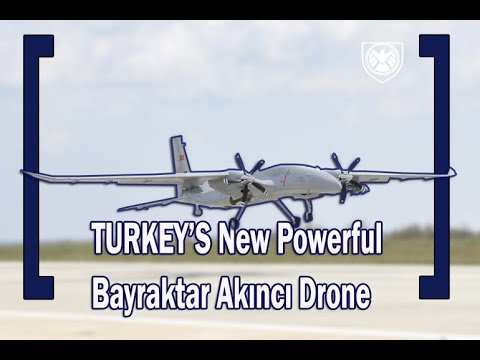 TURKEY'S NEW POWERFUL Bayraktar Akinci Drone (Current best in the world?) [Turkey's defense series]