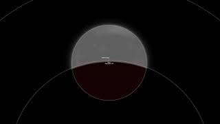 Partial Lunar Eclipse - August 27–28, 2026 (Eclipse Animation)