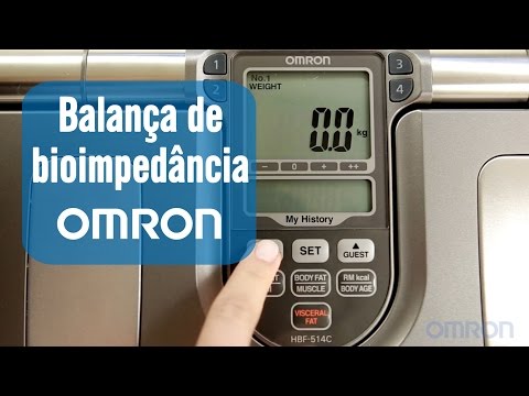 Balança Omron Bioimpedancia Analisador Hbf-514c | Mercado Livre