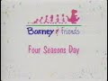 Barney Friends Four Seasons Day Season 1 Episode 6 1995 PBS Kids