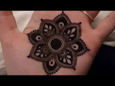 Beautiful Gol Tikki Design 2022 || Easy Henna For Front Hand Gol Tikki Design || Latest Henna 2022