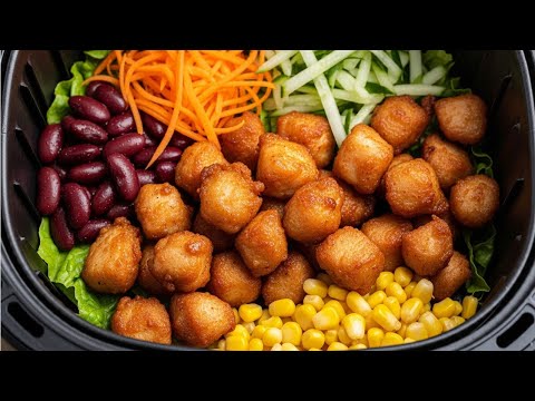 Air Fryer Frozen Fried Chicken, Air Fryer Chicken Recipes, Mind-blowing Remix, Delicious Twist