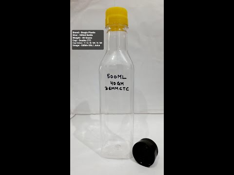 Pet cooking oil bottle, 500ml