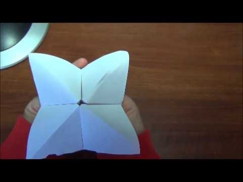 How to Make an Origami Fortune Teller | Paper chatter Box | Step By Step tutorial