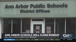 Ann Arbor School District Will Be Closed Monday Nov. 1 Due To Recent Increase In Student/Staff Absen