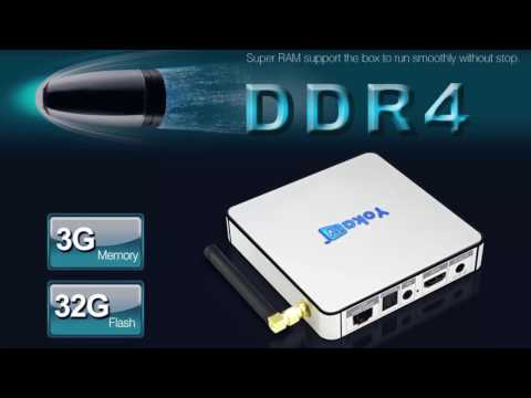 YOKA KB2 PRO TV BOX 3GB DDR4 + 32GB Amlogic S912 Android 6.0