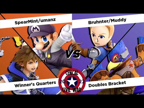 CCCW2022 - Doubles Winner's Quarters - SpearMint/umanz (Blue) vs Bruhnter/Muddy (Red)