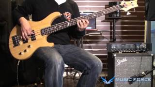 Video thumbnail for [Music Force] PRS SE Kingfisher Bass fingering Demo by Music Force Official