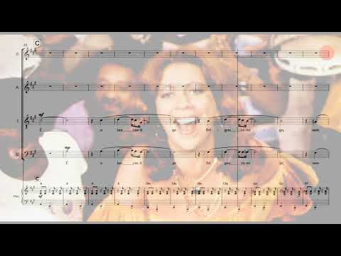 Vou Festejar (Beth Carvalho) Arranjo para Coral a 4 Vozes SATB e Piano