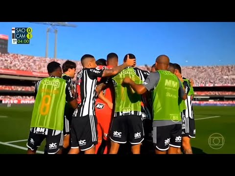 Gol de Hulk - São Paulo 0 x 2 Atlético-MG - Brasileirão 2023 - Globo SP