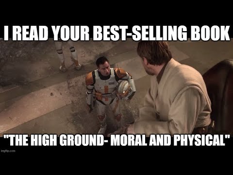 Get your troops to the high ground, Commander