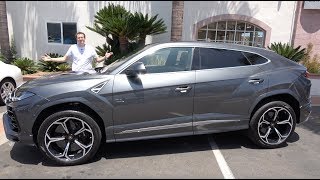 Here&#39;s a Tour of the 2019 Lamborghini Urus SUV