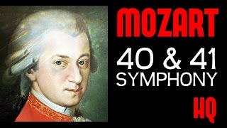Wolfgang Amadeus Mozart - Symphony 40 & 41(1 Hour Classical Music) [Full Recording HQ]