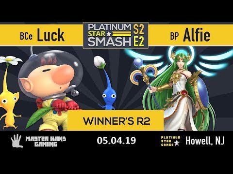 Platinum Star Smash S2:E2 - BCe | Luck (Olimar) vs BP | Alfie (Palutena) - Winner's R2