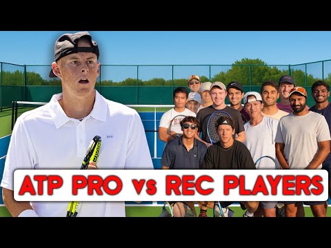 $100 If You Win a Point vs. A Pro Tennis Player