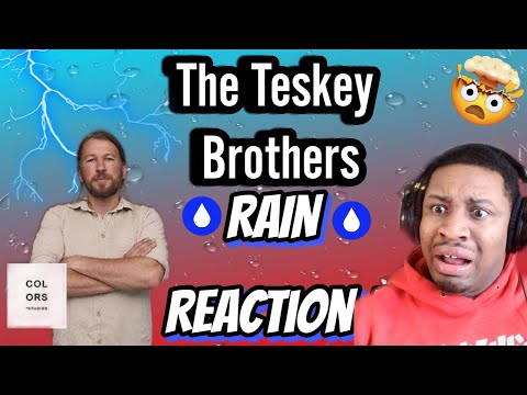 YOU CAN FEEL THE SOUL LAWD! (REACTION) The Teskey Brothers - Rain | A COLORS SHOW