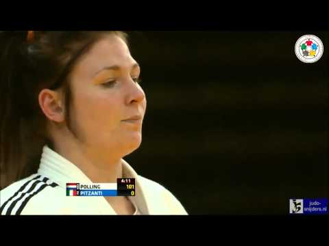 Judo 2013 Grand Prix Abu Dhabi: Pollling (NED) - Pitzanti (ITA) [-70kg] final