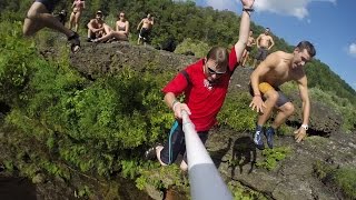 preview picture of video 'Cliff Jumping at Rock Island State Park'
