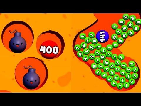 DIGS & BALLS - 2048 Sand Balls (Dig 2048 Games)