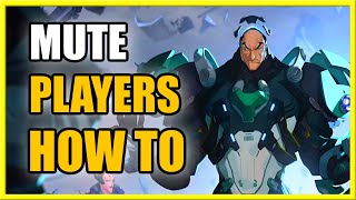How to MUTE PLAYERS & VOICE CHAT in OVERWATCH 2 (Fast Tutorial)