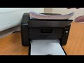Printing Test Pages on Brother HL-L1242W Printer