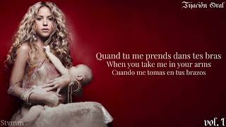 Shakira - En Tus Pupilas (Letra/Lyrics)