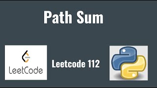 YouTube video 'Leetcode 112: Path Sum'