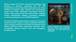 Download lagu Dari Urban Farming untuk Pemberdayaan Masyarakat, PLN UIT JBB Raih TOP CSR Awards 2026 mp3 Download lagu Dari Urban Farming untuk Pemberdayaan Masyarakat, PLN UIT JBB Raih TOP CSR Awards 2026 mp3