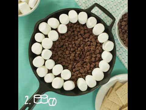 Jet-Puffed Indoor S'mores Dip Recipe