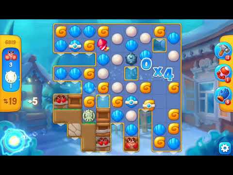 Fishdom 2021 - Level 6819   #playrix #fishdom #gaming