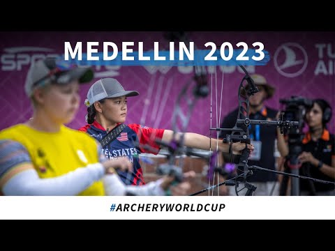 Liko Arreola v Sarah Prieels – compound women Semifinal 1 | Medellin 2023 World Cup S3
