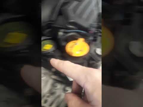 Motor T270 funcionando sem a mangueira do filtro de ar e entrada de ar do turbo