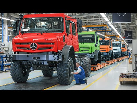 Thumbnail for Inside The Massive German Factory Building Powerful Off-Roading Mercedes Unimog Trucks by Unimog