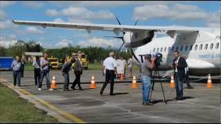 preview picture of video 'Trip inaugura voo Resende - São Paulo - Resende SIM - joaosaboia.com'