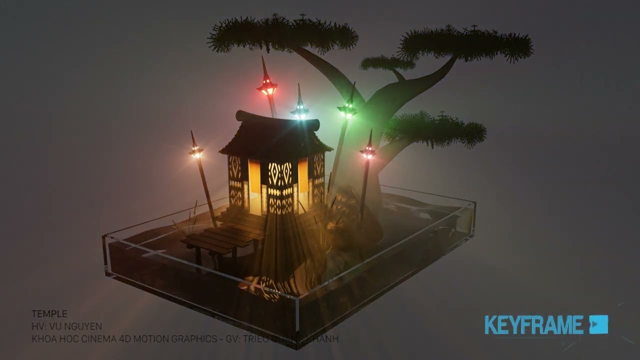 Khoá học Cinema 4D Basic - Keyframe