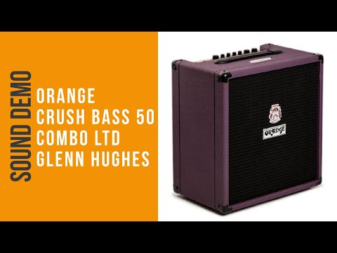 Комбоусилитель для бас-гитары ORANGE CRUSH BASS 50 LTD GLENN HUGHES PURPLE - фото 2 - id-p2397093863