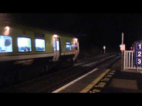 Irish Rail 29000 DMU 29020 + 29004 departs Clonsilla