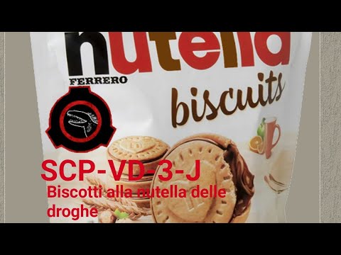 SCP-VD-3-J "Biscotti alla nutella delle droghe" (Video Lettura)