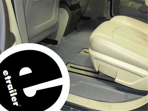 etrailer | Test Fit: WeatherTech 2nd and 3rd Row Rear Auto Floor Mat on a 2012 Buick Enclave