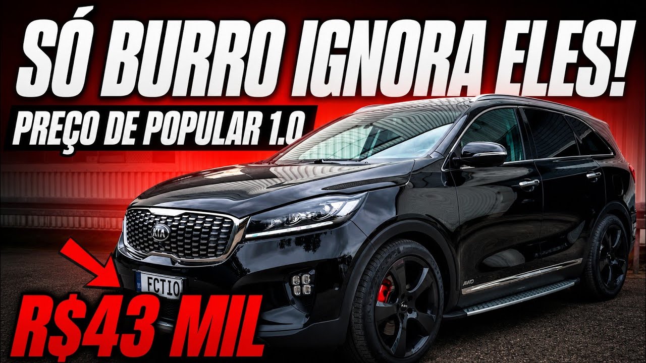 SUVs IGNORADOS por METADE do preço de um COROLLA VELHO | HUMILHAM ele e custam a partir de 40 MIL!