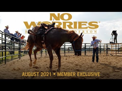 August NWC Preview: Colt Starting Clinic, Day 2 - 1st Saddling